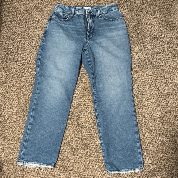 Good American Good Curve Straight Jeans - Picture 4 of 6